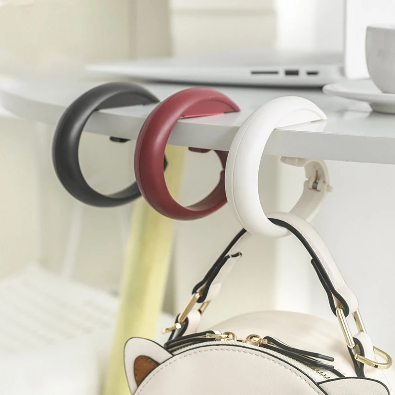 Cubicle Shelf Organizer - Desk Bag Hanger Portable Bag Hanger