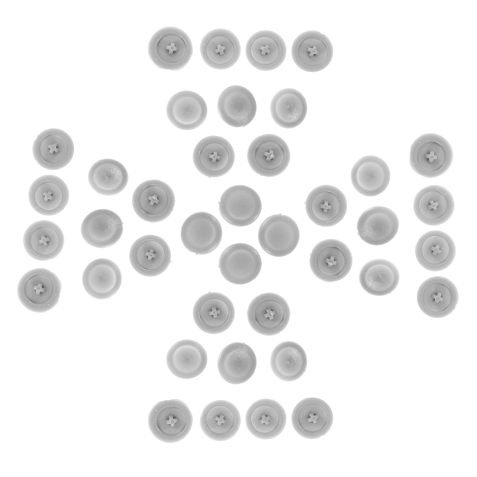 Office Furniture Cabinets - 500Pcs Plastic Screw Caps Decorative Cover