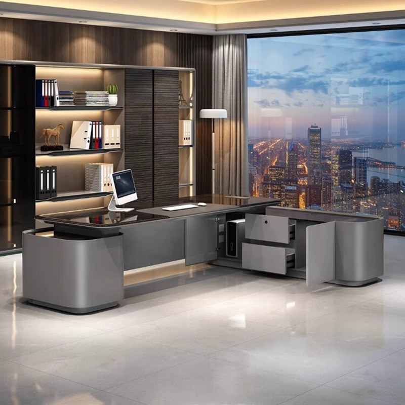 custom.Luxurious Lacquered Exe - Office Furniture High End reseña y precio
