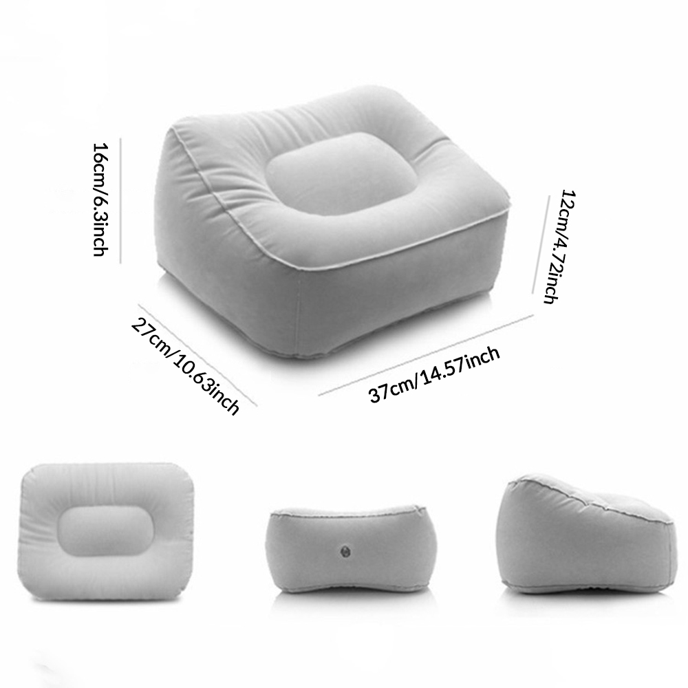 1pc Inflatable Foot Rest Pillo - Office Footrest Cushion reseña y precio