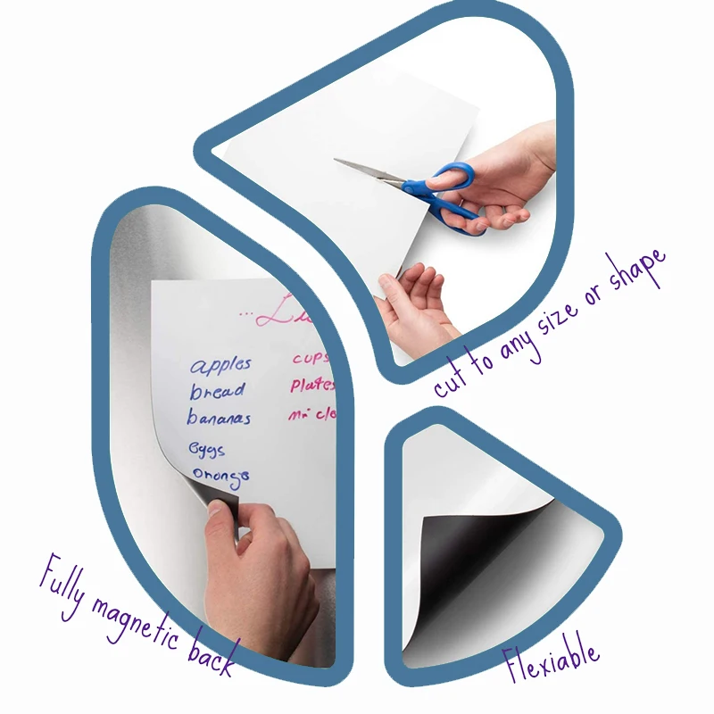 1Pc Flexible Magnetic Whiteboa - Magnetic Whiteboard Calendar reseña y precio
