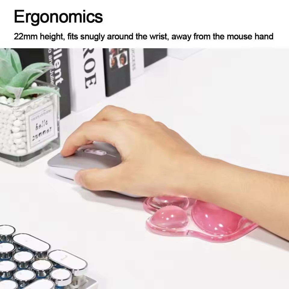 Cute Gaming Mouse Pad Wrist Re - Office Footrest Cushion reseña y precio