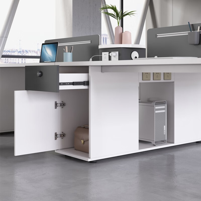 Four-person workplace staff de - Office Furniture Manufacturers reseña y precio