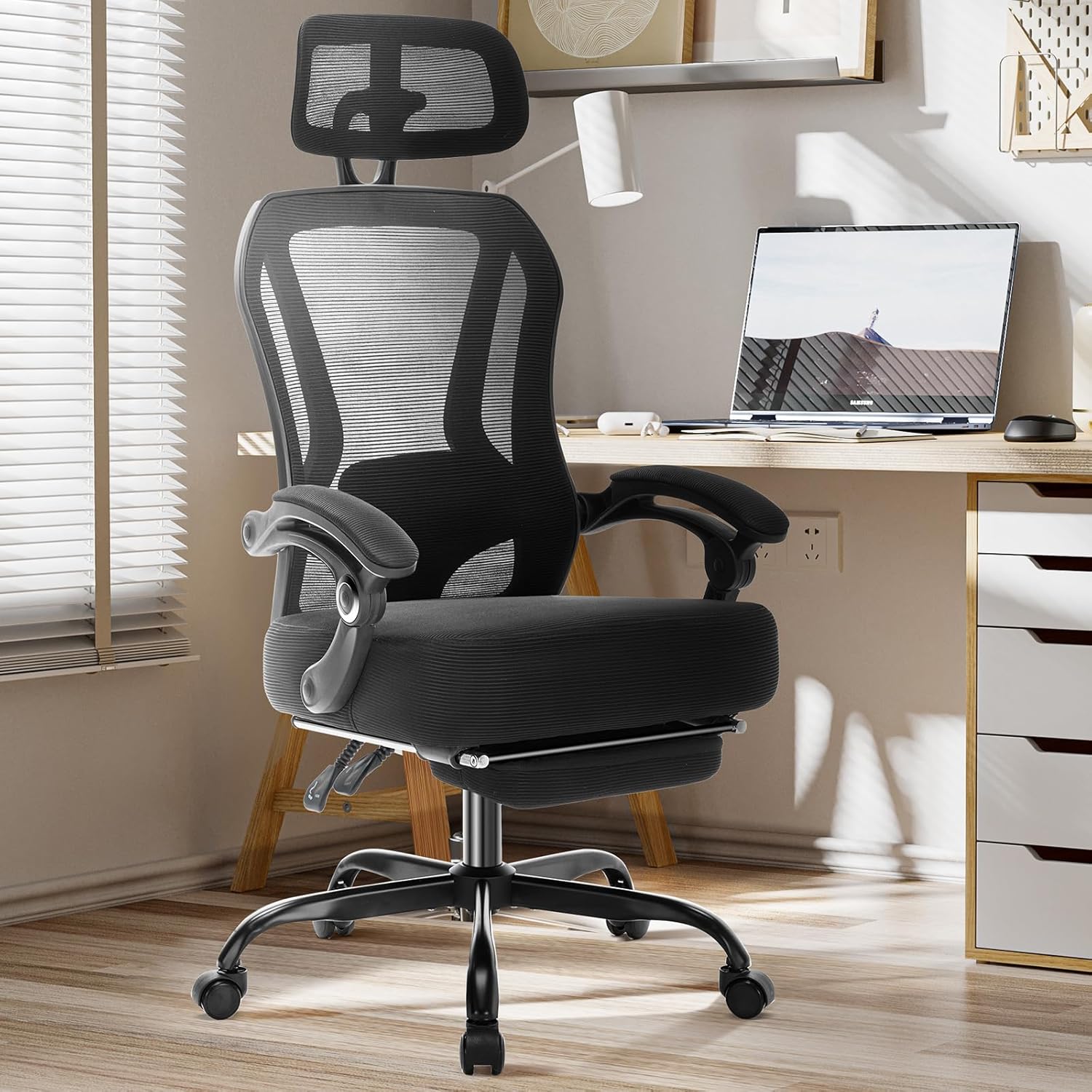 Ergonomic High Back Reclining  - Office Footrest Cushion reseña y precio
