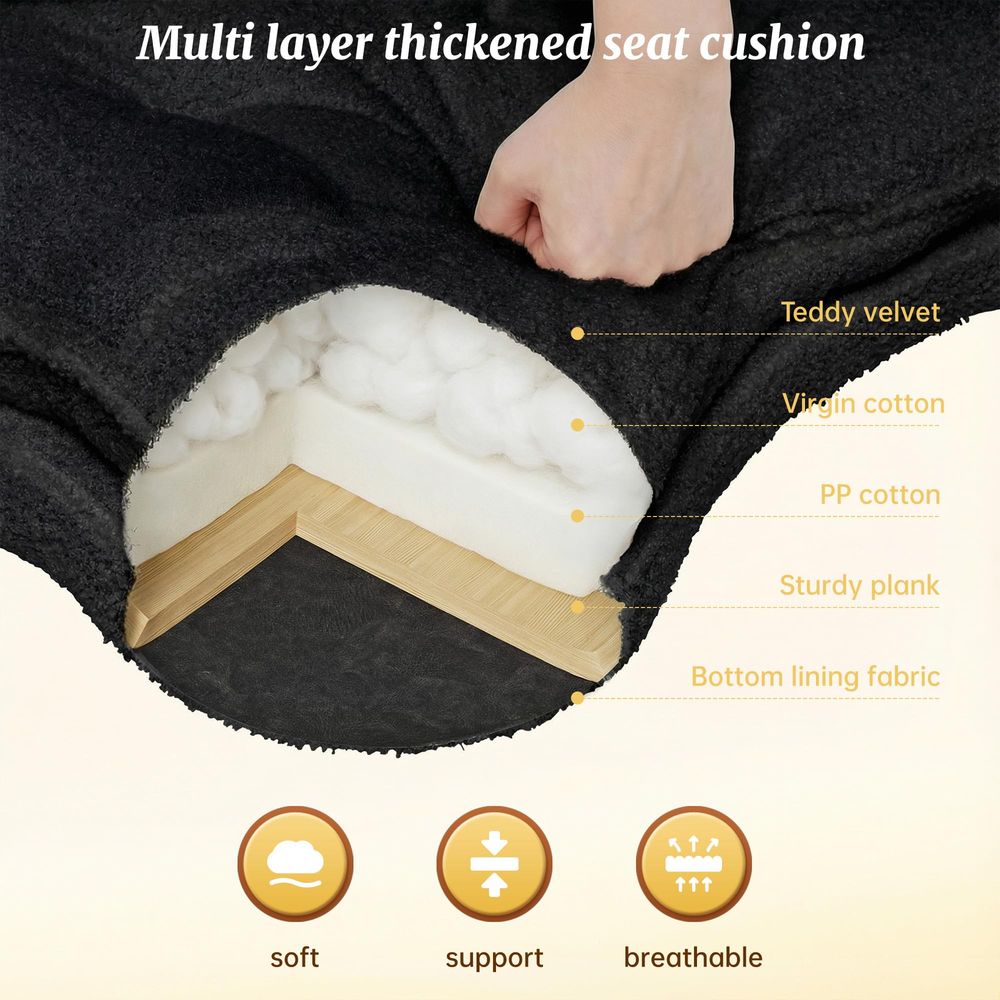 Cross Legged Office Chair, 360 - Office Footrest Cushion reseña y precio