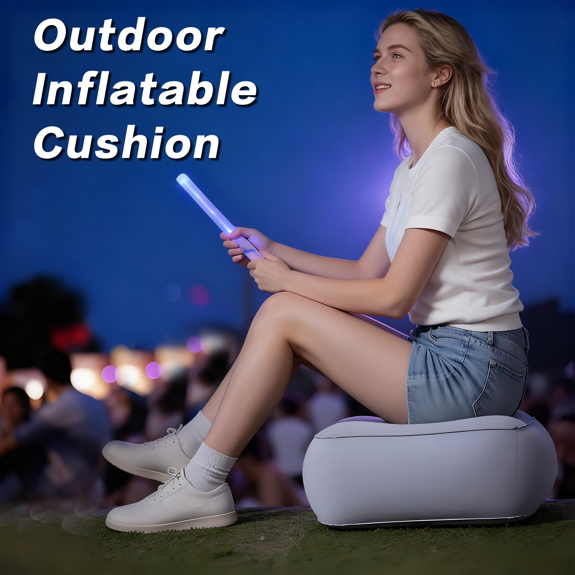 Inflatable Foot Rest Pillow fo - Office Footrest Cushion reseña y precio