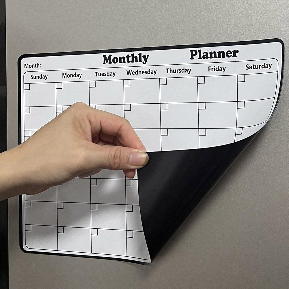 Stylish Magnetic Dry Erase Cal - Magnetic Whiteboard Calendar reseña y precio