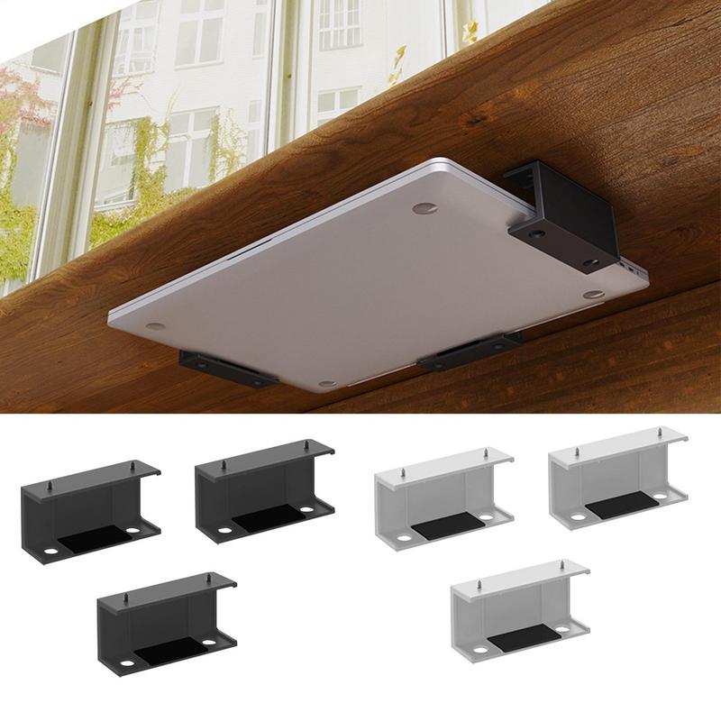 Under Desk Laptop Mount ABS Un - Cubicle Shelf Organizer reseña y precio