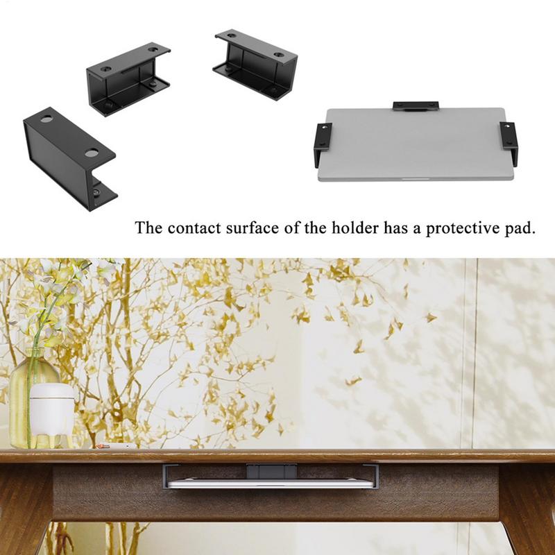 Under Desk Laptop Mount ABS Un - Cubicle Shelf Organizer reseña y precio