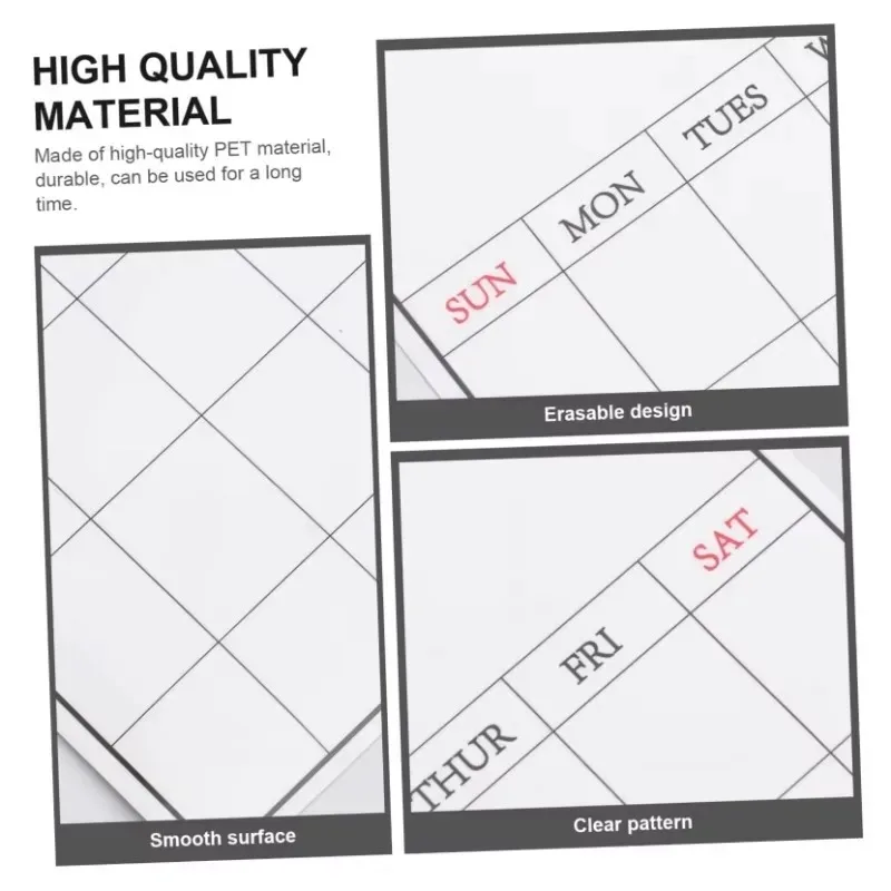 Fridge Magnetic Calendar Board - Magnetic Whiteboard Calendar reseña y precio