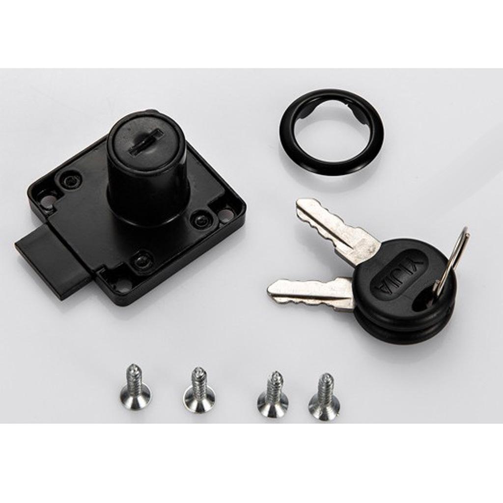 2x Drawer Locks with 2 Lock Ke - Office Furniture Cabinets reseña y precio