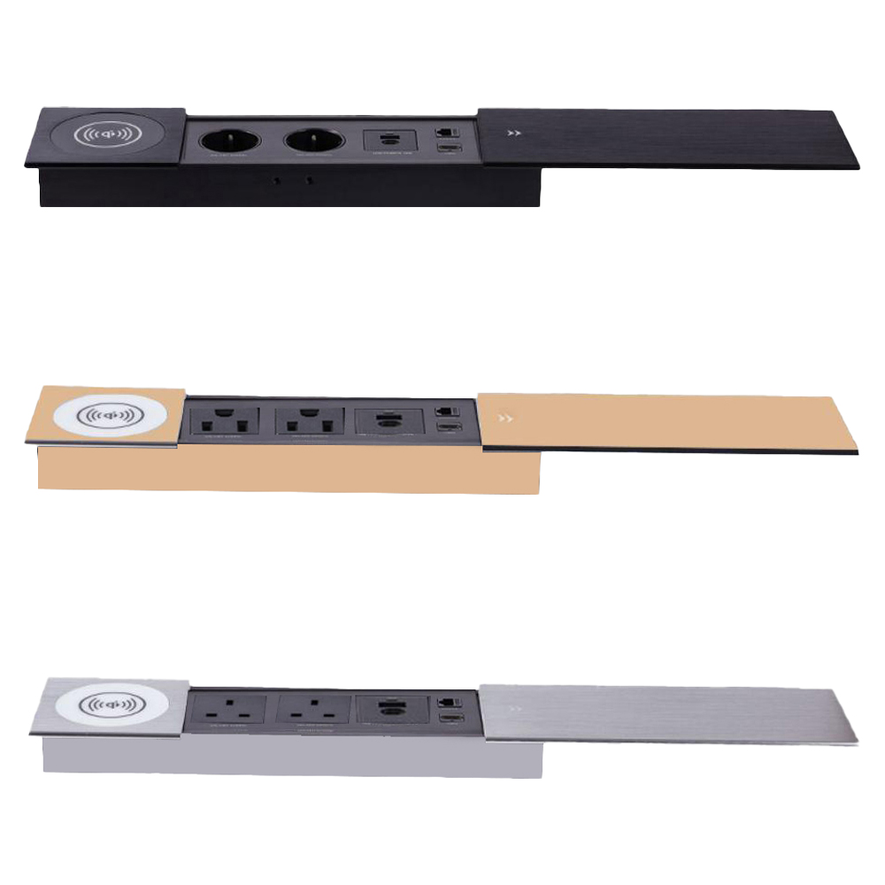 MANLEIKE Table Hidden Socket E - Office Furniture Manufacturers reseña y precio