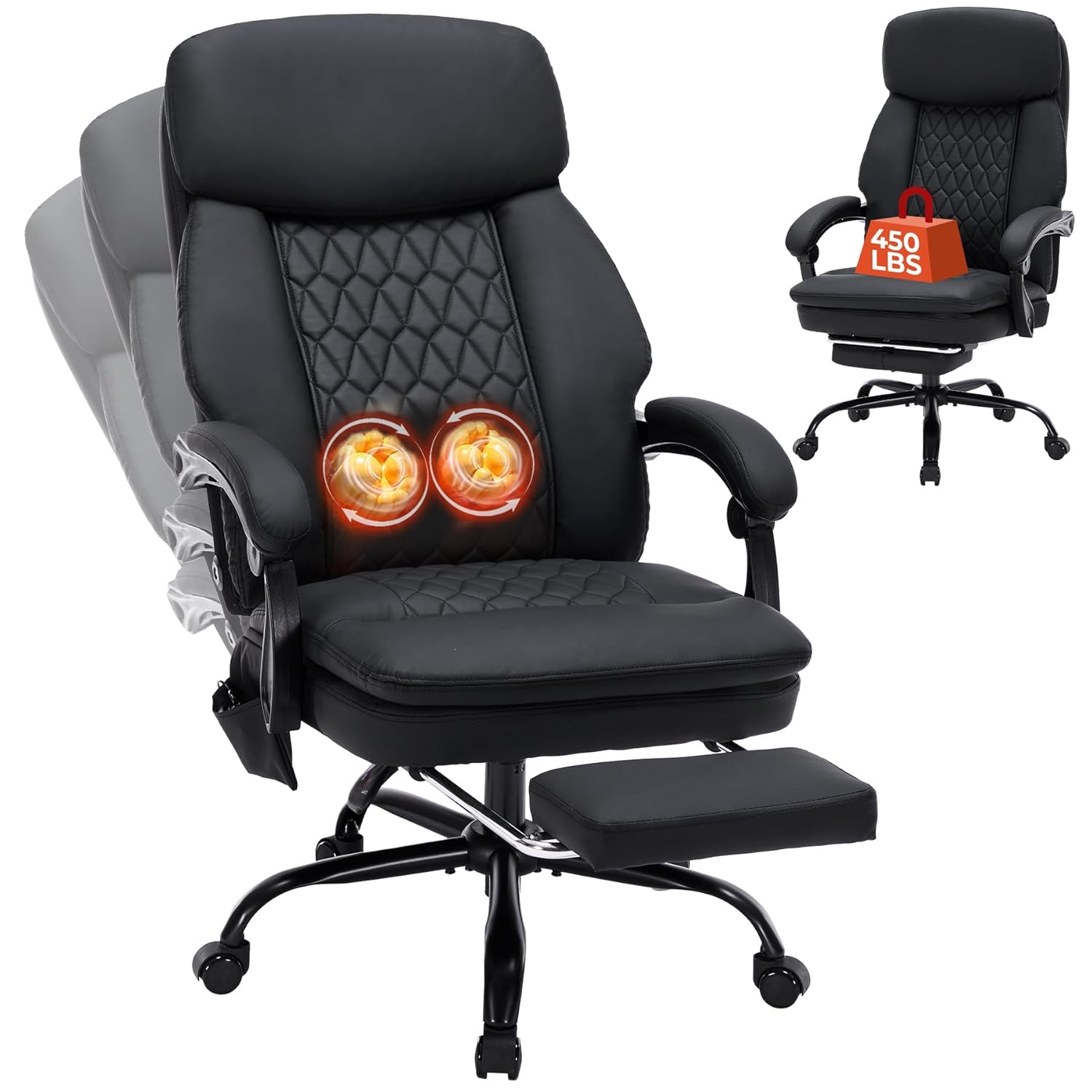 16-Node Kneading Shiatsu Massa - Office Footrest Cushion reseña y precio