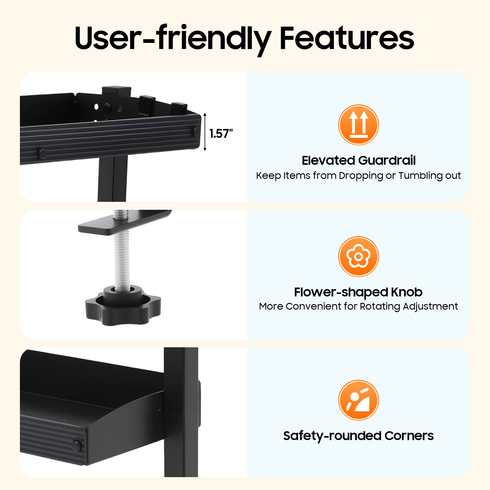 2-Tier Desk Shelf, Expandable  - Cubicle Shelf Organizer reseña y precio