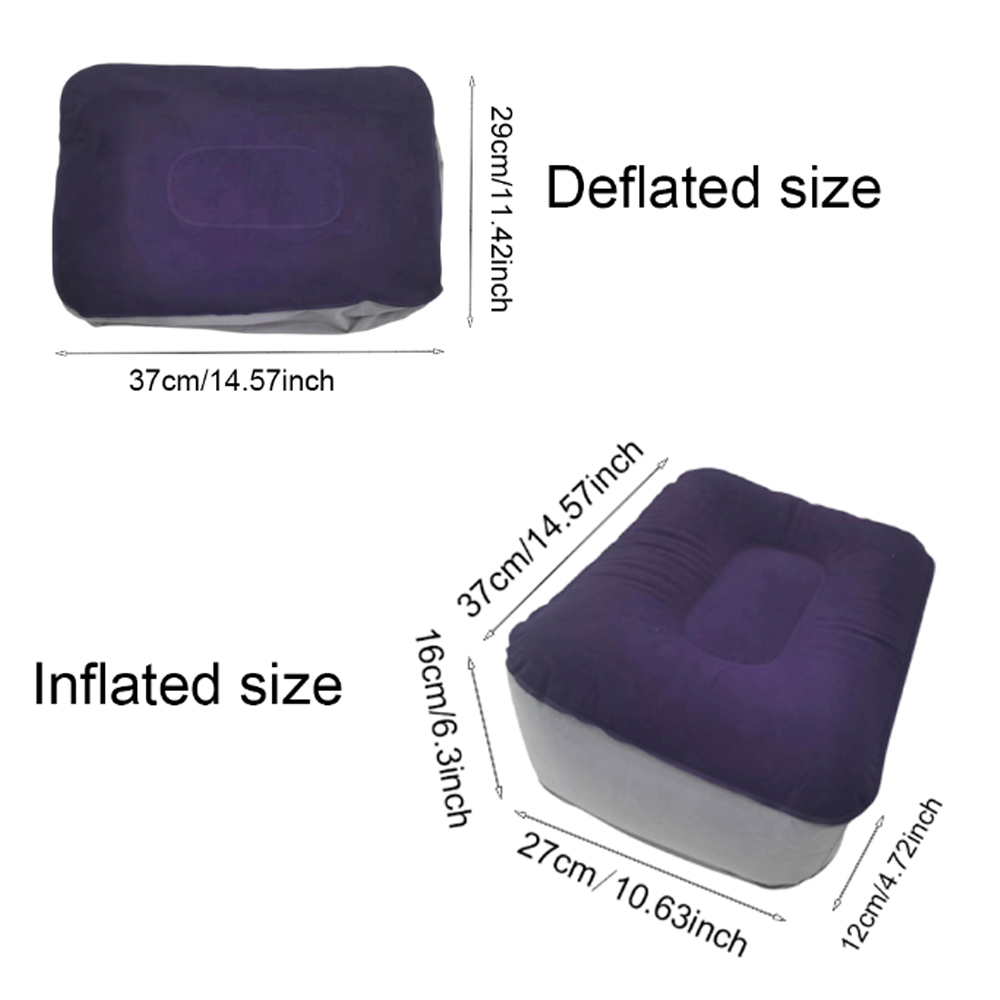 Inflatable Footrest Pillow PVC - Office Footrest Cushion reseña y precio