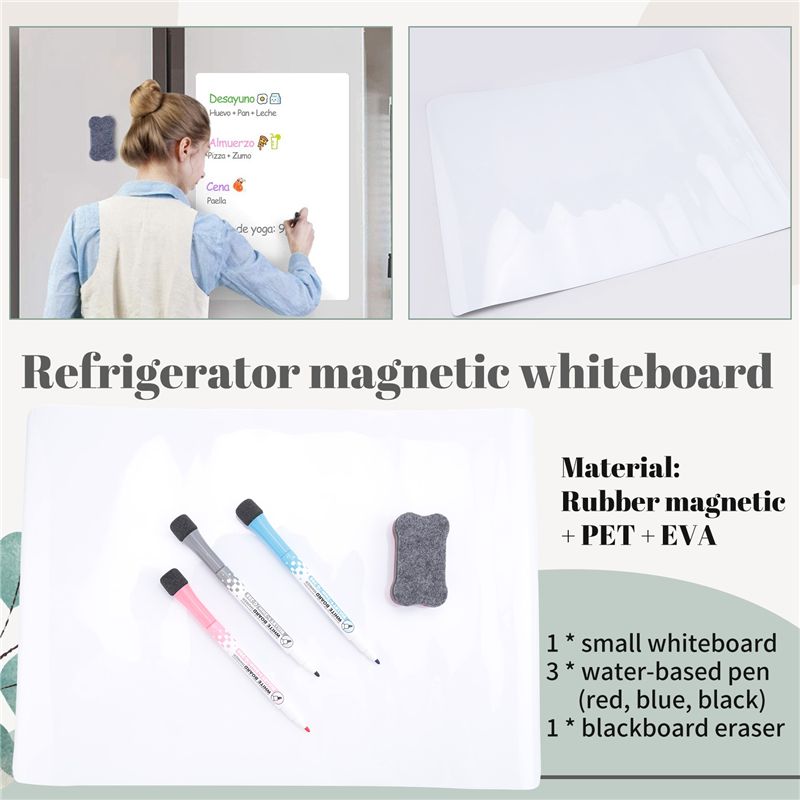 1 Apr.Magnetic Dry Erase White - Magnetic Whiteboard Calendar reseña y precio