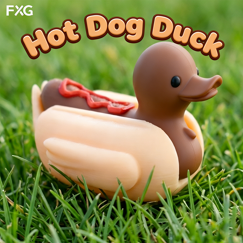 Hot Dog Duck Decorative Orname - Cubicle Shelf Organizer reseña y precio