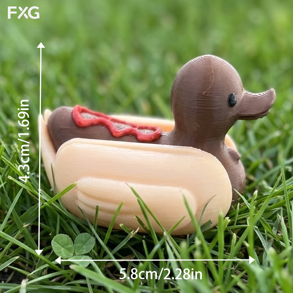 Hot Dog Duck Decorative Orname - Cubicle Shelf Organizer reseña y precio