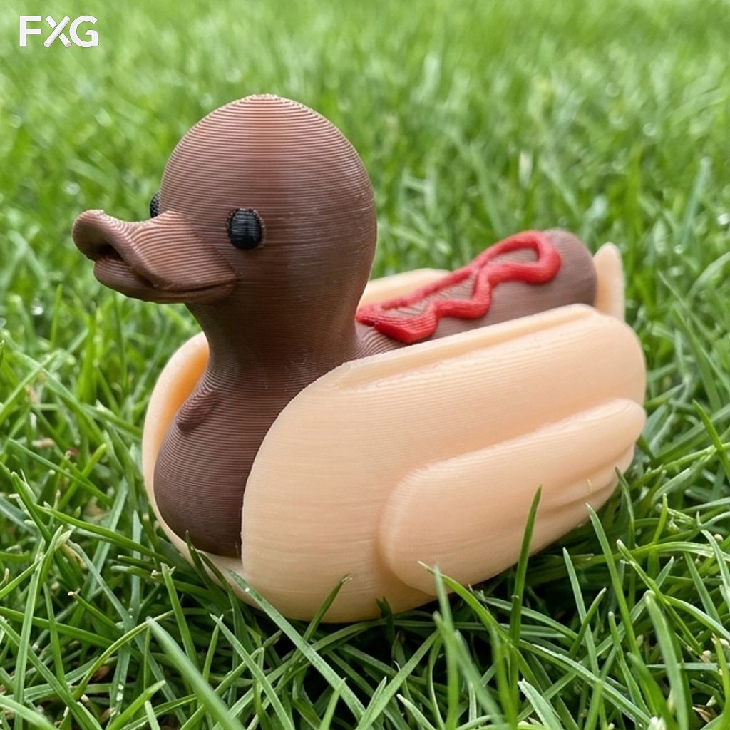 Hot Dog Duck Decorative Orname - Cubicle Shelf Organizer reseña y precio
