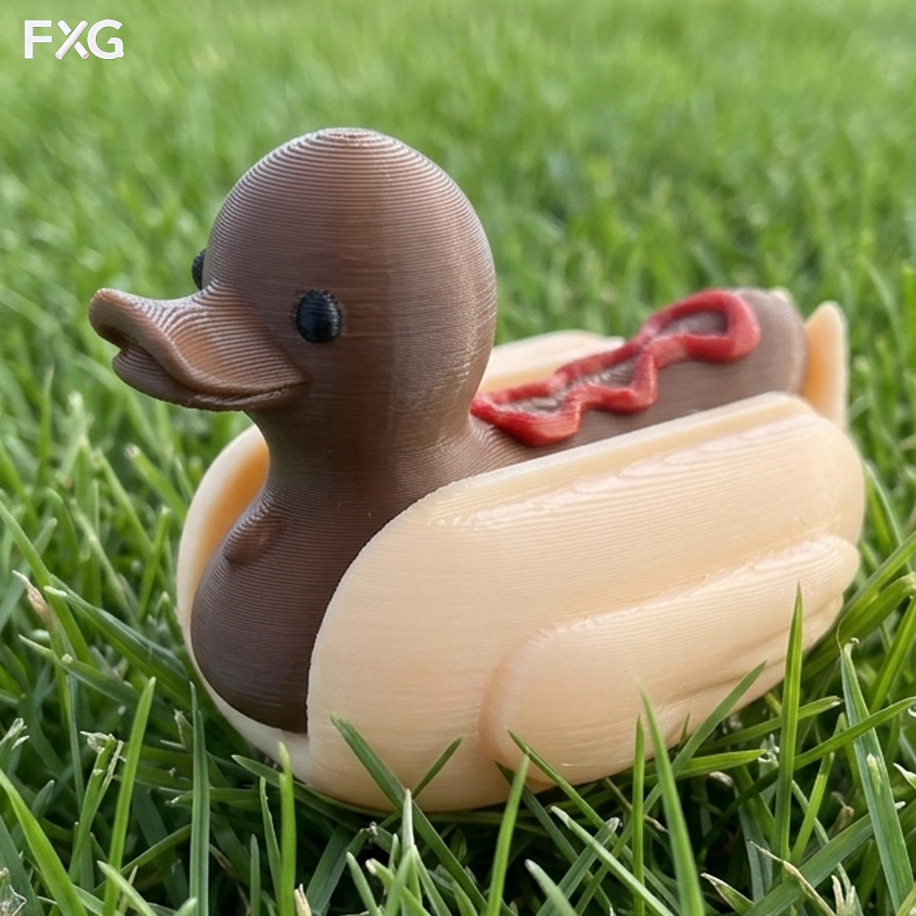 Hot Dog Duck Decorative Orname - Cubicle Shelf Organizer reseña y precio