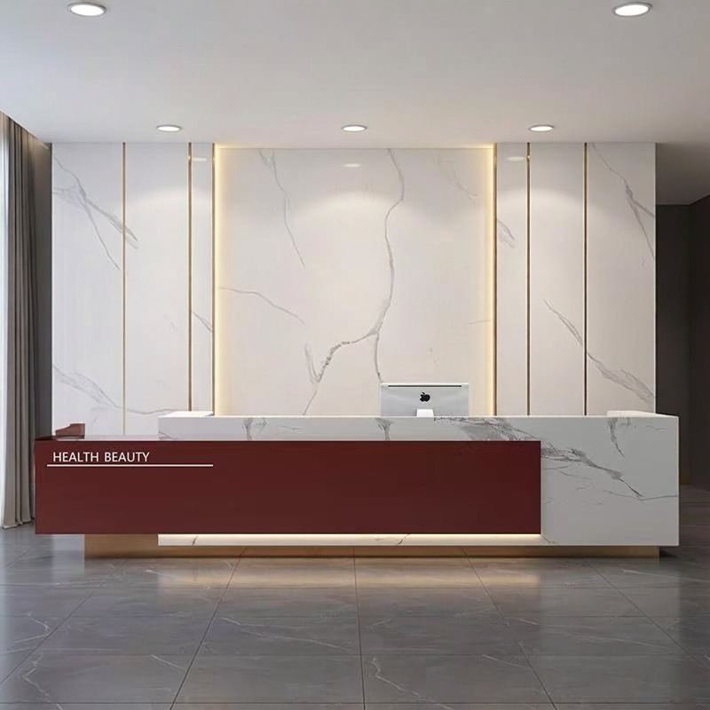 Modern Minimalist Reception De - Office Furniture High End reseña y precio