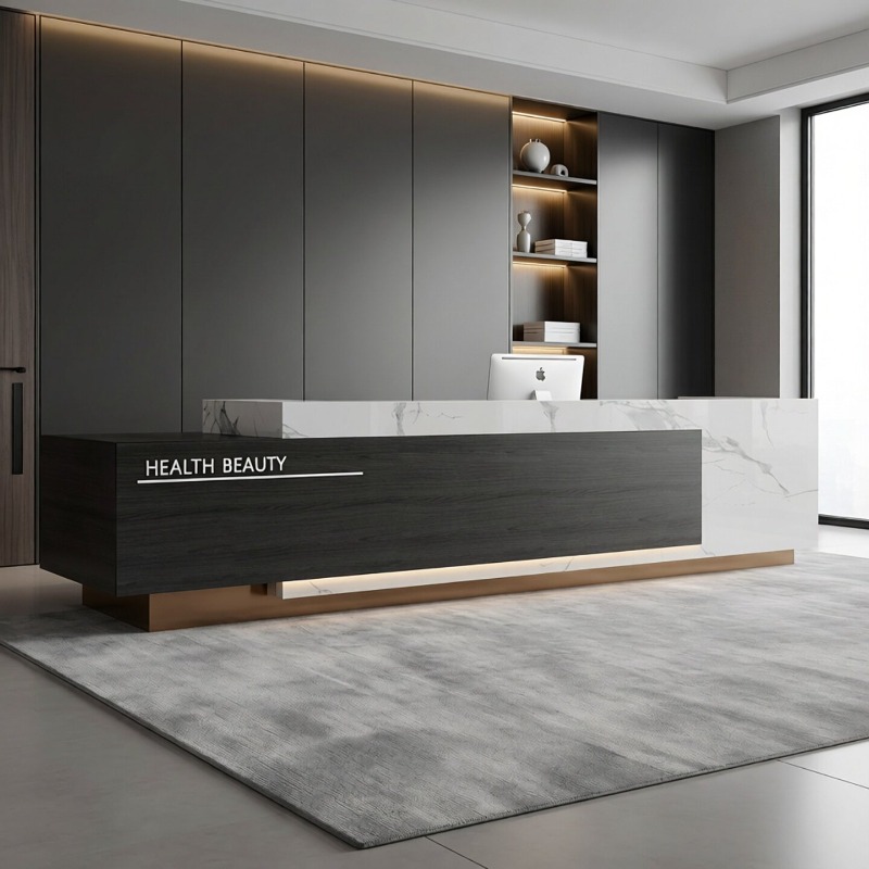 Modern Minimalist Reception De - Office Furniture High End reseña y precio