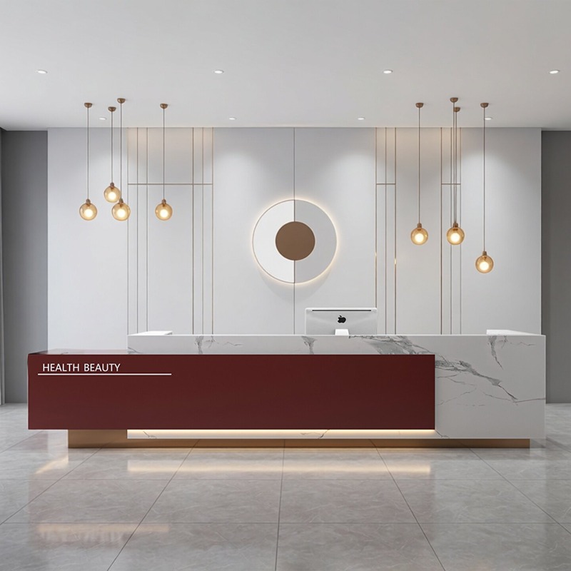 Modern Minimalist Reception De - Office Furniture High End reseña y precio