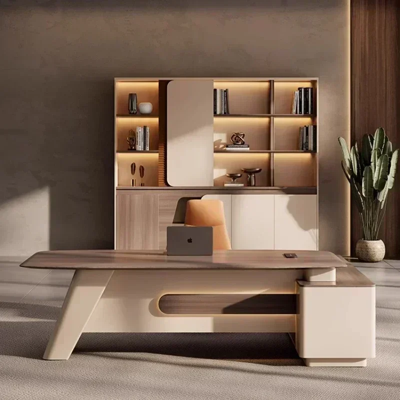 Boss Table Simple Modern Light - Office Furniture High End reseña y precio