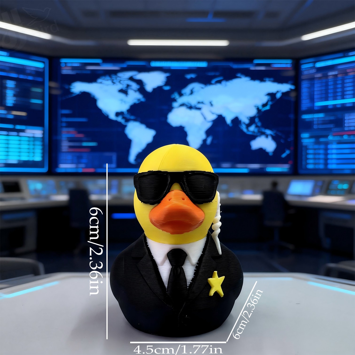 Security Agent Duck Ornament,  - Cubicle Shelf Organizer reseña y precio