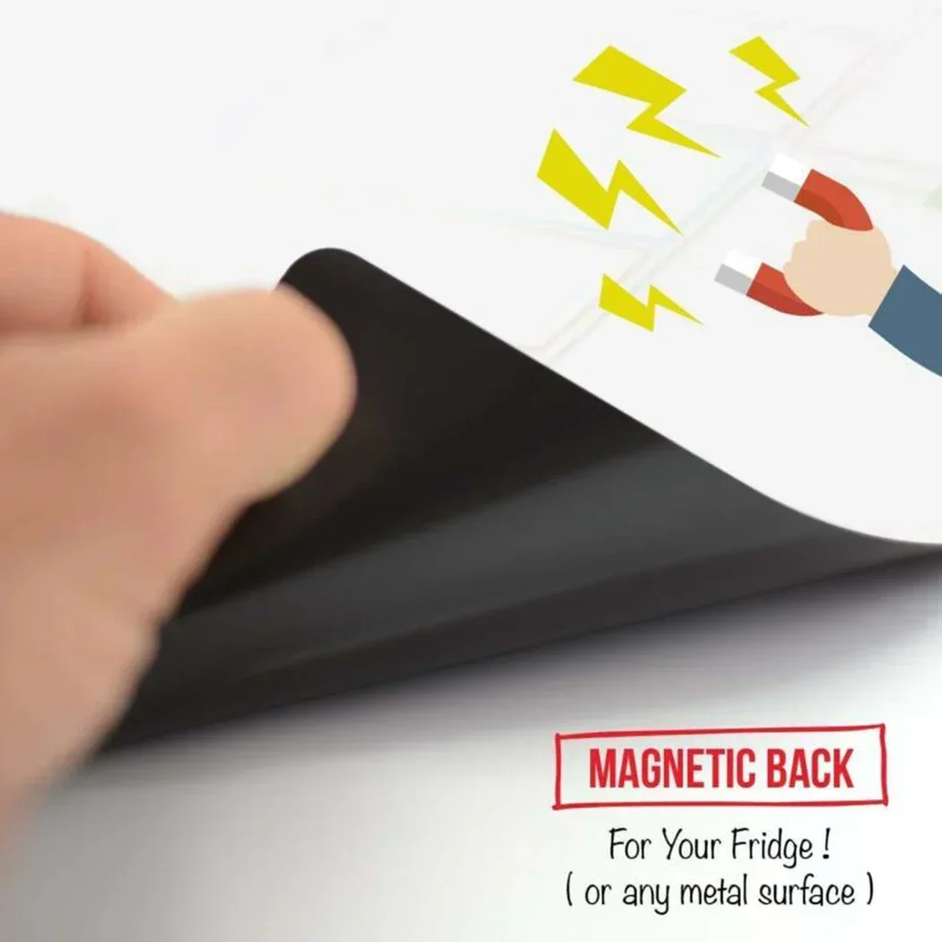 Magnetic Dry Erase Board Fridg - Magnetic Whiteboard Calendar reseña y precio